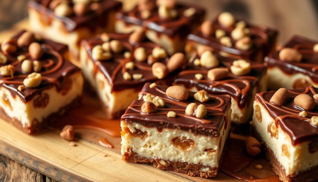 snickers cheesecake bars snickers cheesecake bars
