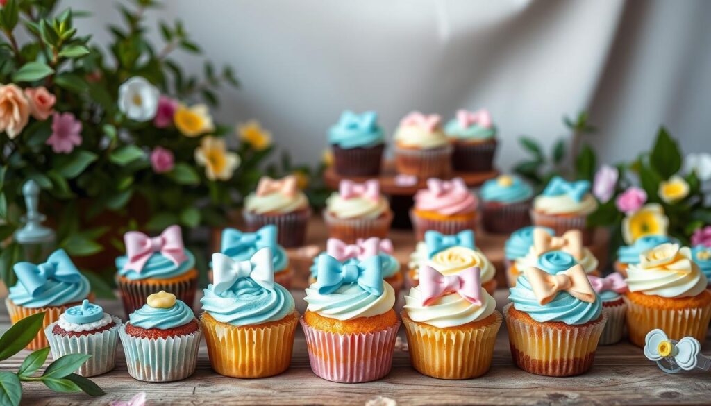 unique gender reveal cupcakes unique gender reveal cupcakes