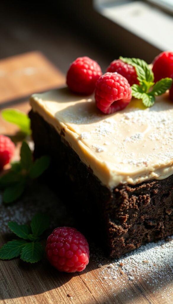 Serving suggestions for cheesecake brownie cake Serving suggestions for cheesecake brownie cake