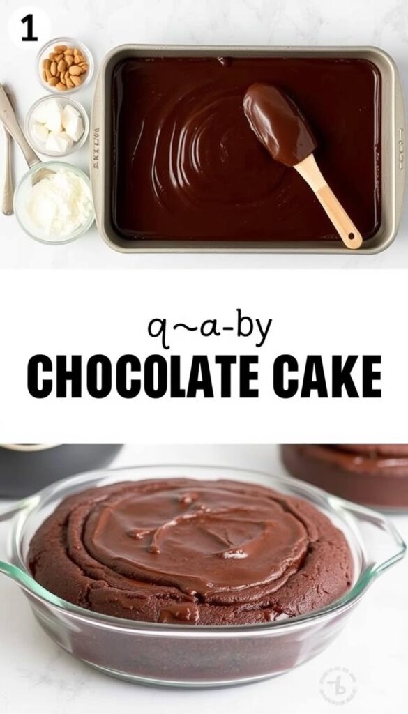 Step-by-step chocolate cake recipe Step-by-step chocolate cake recipe