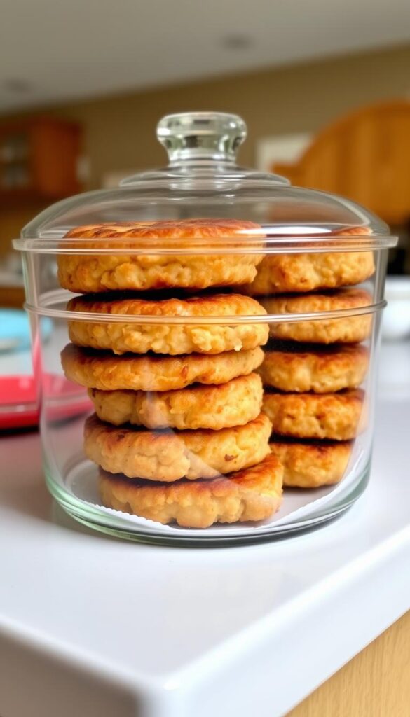 storing salmon cakes storing salmon cakes