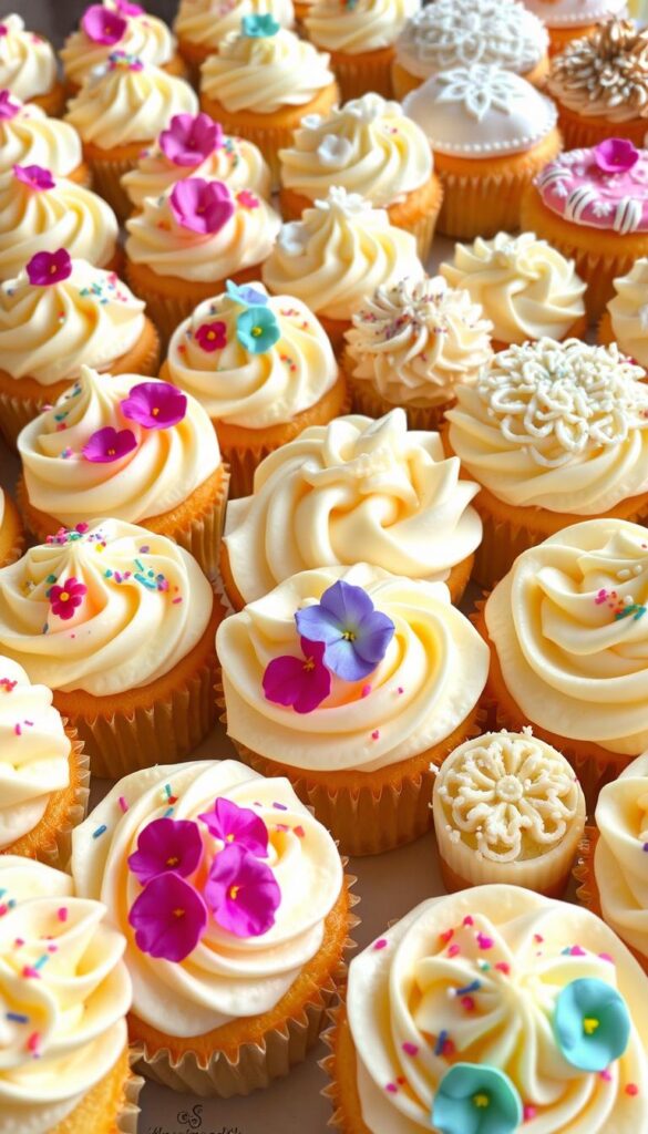 vanilla cupcake decorating ideas vanilla cupcake decorating ideas