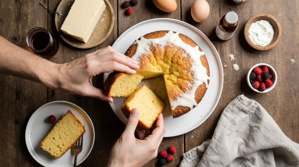 cream cheese pound cake recipe