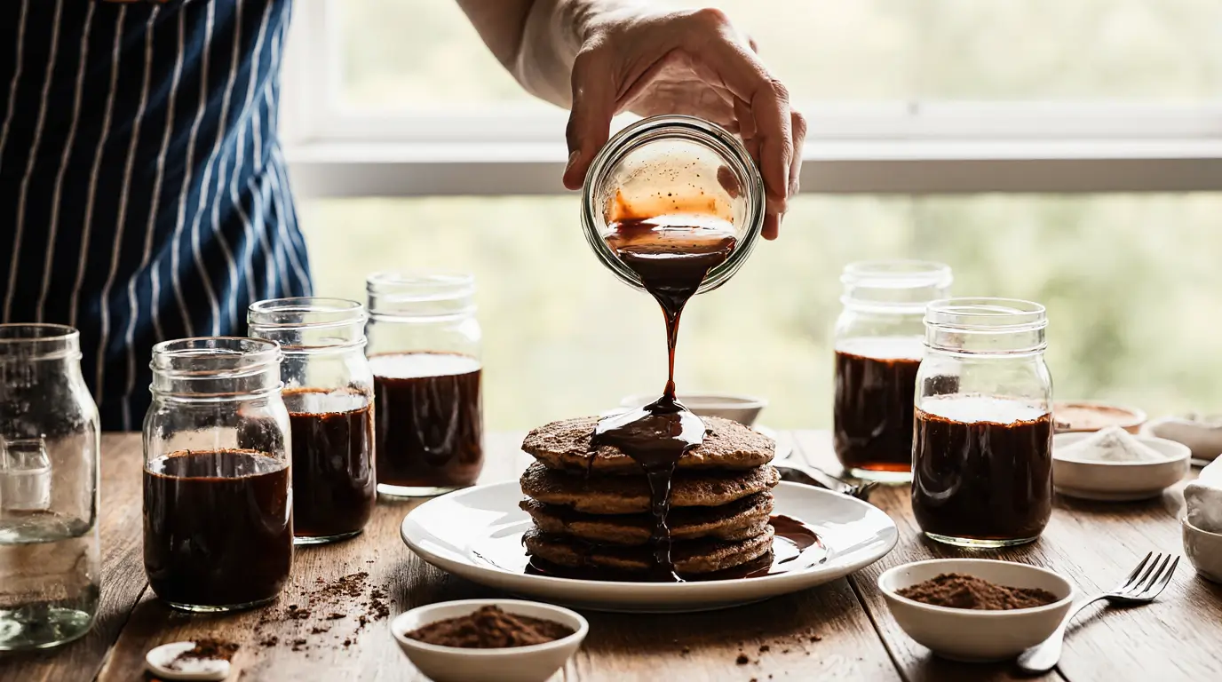 Chocolate syrup recipe: 5 easy rich ways guy made
