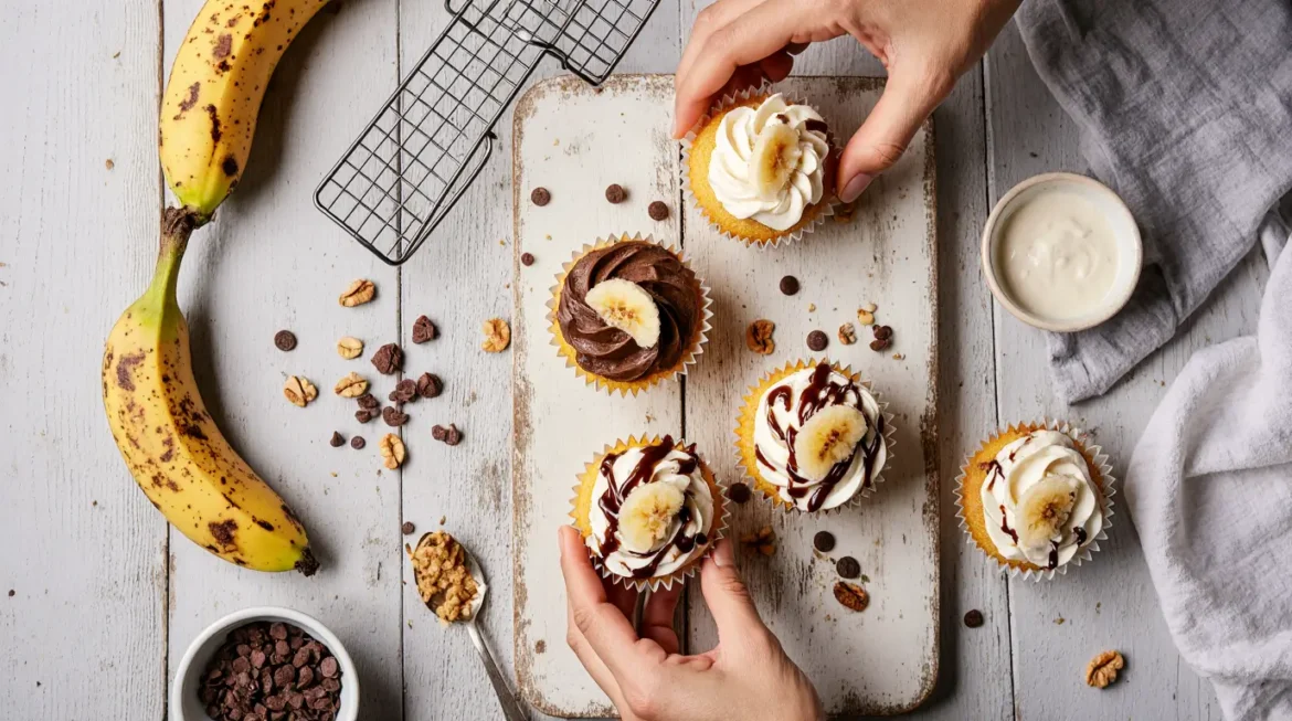 Banana cupcakes recipe: 5 easy stunning ways made Banana cupcakes recipe: 5 easy stunning ways made